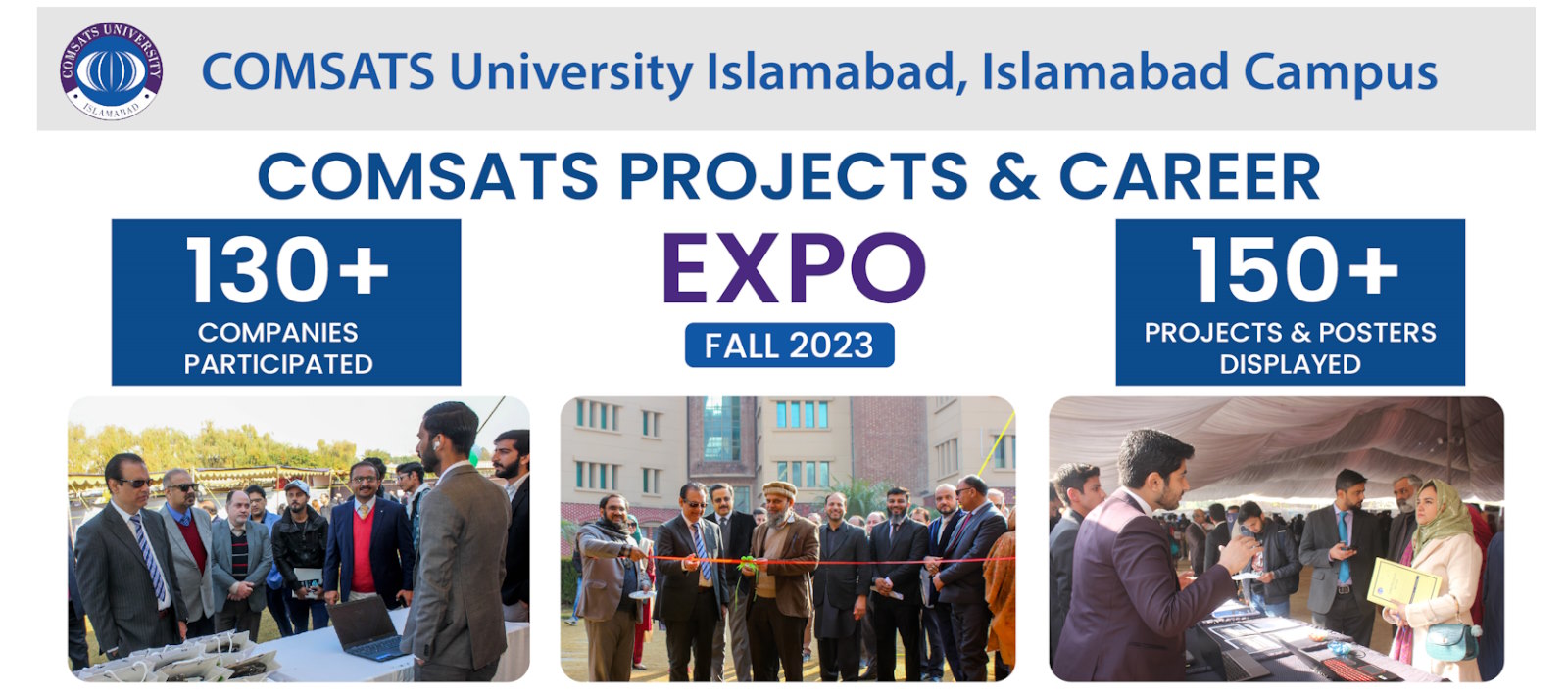 COMSATS Islamabad campus Projects & Career Expo, Fall 2023