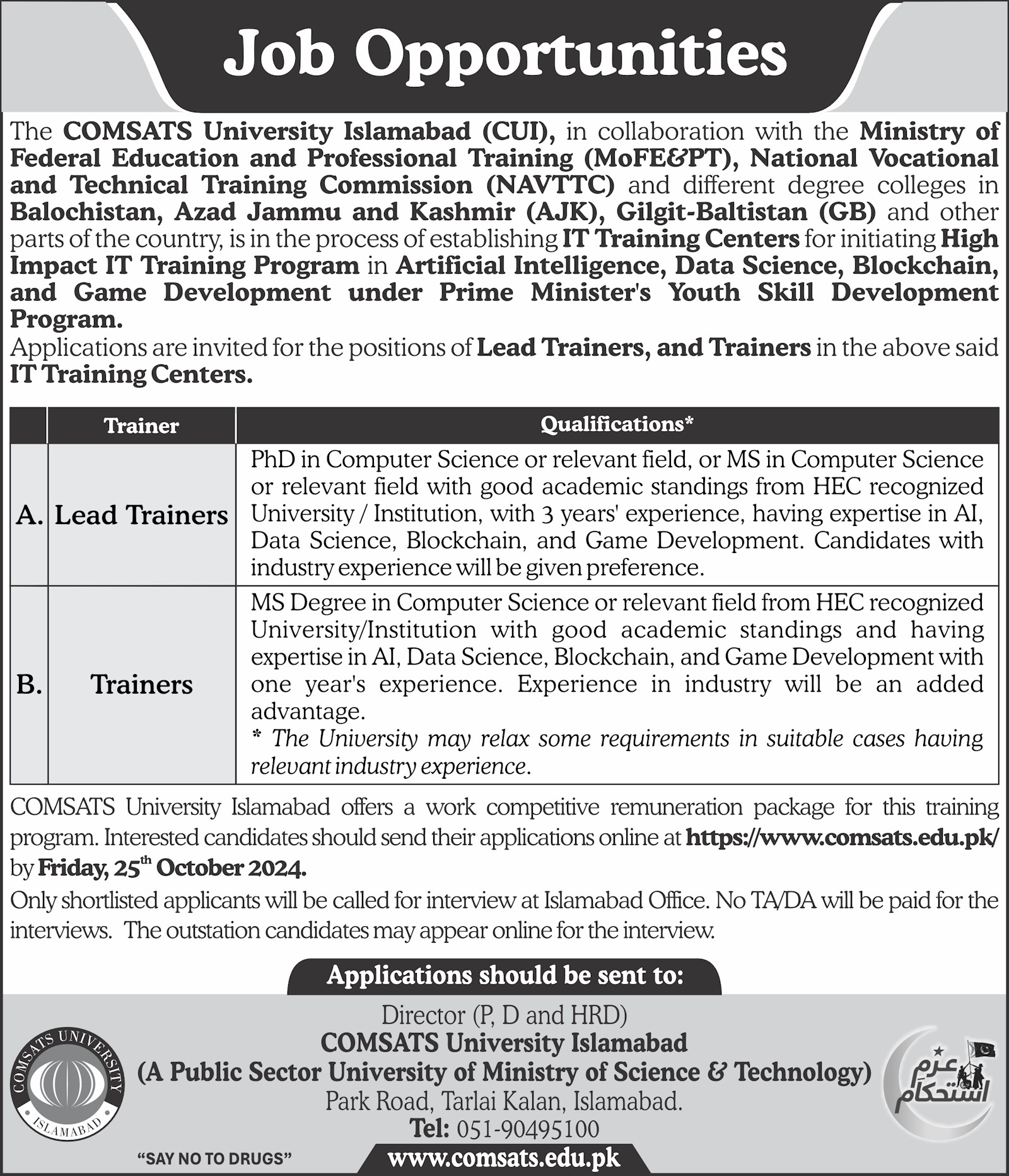 Job Opportunities